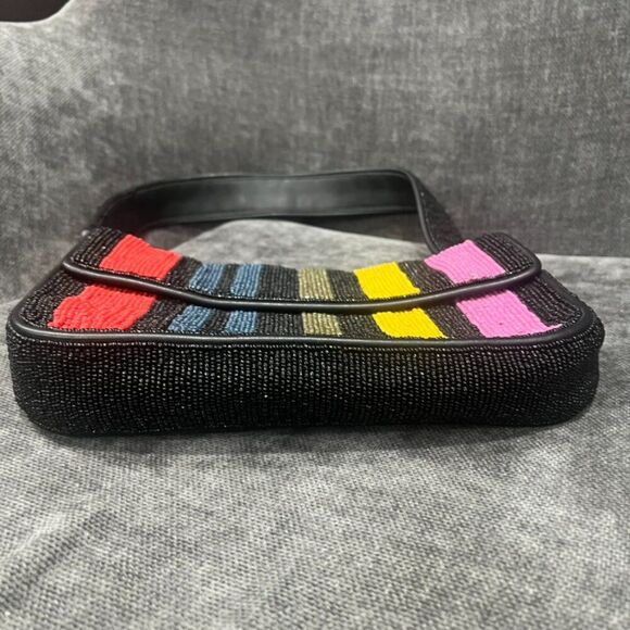 STAUD Tommy Bag Beaded Stripes - Picture 10 of 13